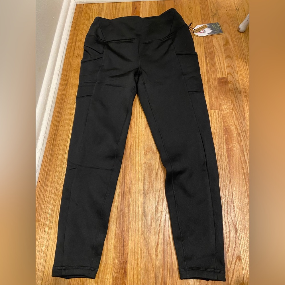 NWT Avalanche Outdoor Fleece Lined Leggings Size XL